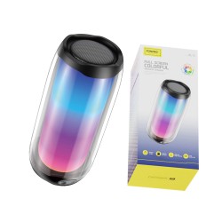 FONENG BL15 FULL SCREEN COLORFUL WIRELESS SPEAKER 4000MAH BLACK FONENG BL15 FULL SCREEN COLORFUL WIRELESS SPEAKER 4000MAH BLACK